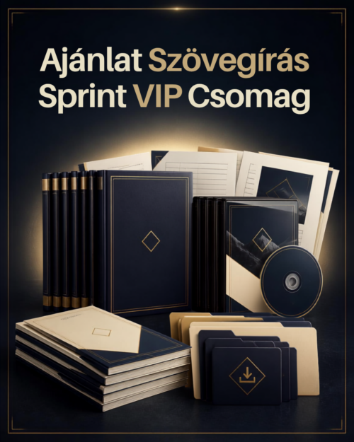 Ajánlat Szövegírás Sprint VIP Csomag